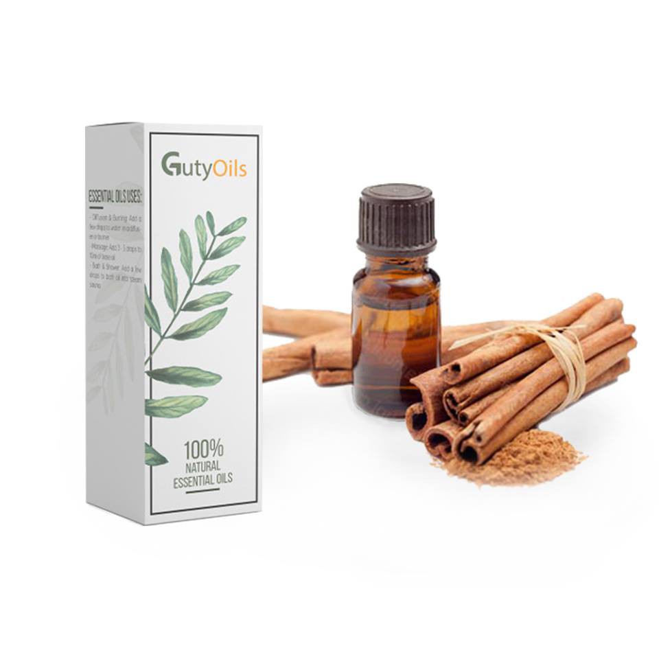 Tinh dầu quế nguyên chất ( Cinnamon Essential Oil ) GUTY Lọ 100ml