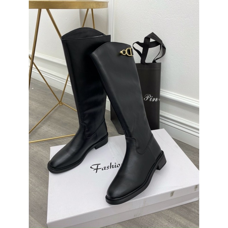 Boot đùi da thật qccc fullbox