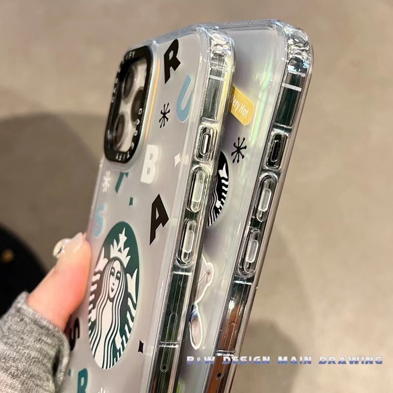 Ốp Điện Thoại Mềm Chống Sốc Màu Laser Cho iPhone 13 12 11 Pro MAX IX XS MAX XR 7 8 Plus