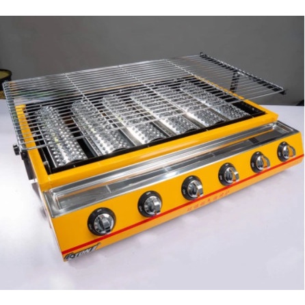 BẾP NƯỚNG GAS ETON 4-6-8 HỌNG CHÍNH HÃNG K255,K233,K288
