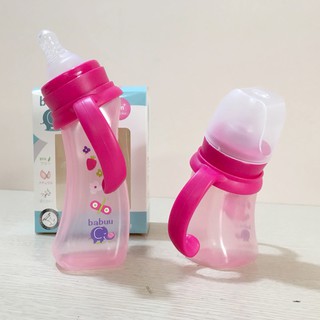 Bình sữa cổ nghiêng nhựa PPSU Babuu, 90, 180ml
