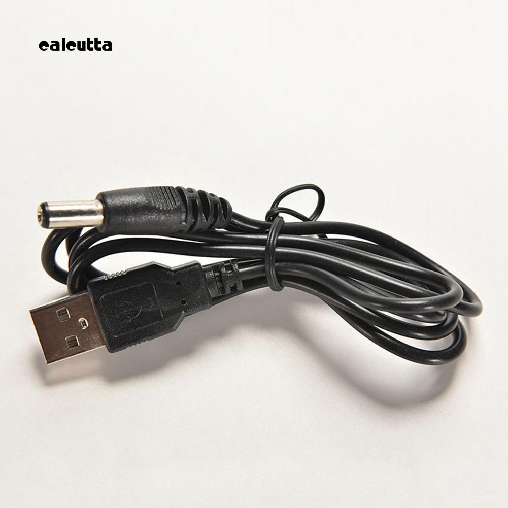 Dây cáp nguồn cổng USB 2.0 Male AC sang DC 5.5mmx2.1mm