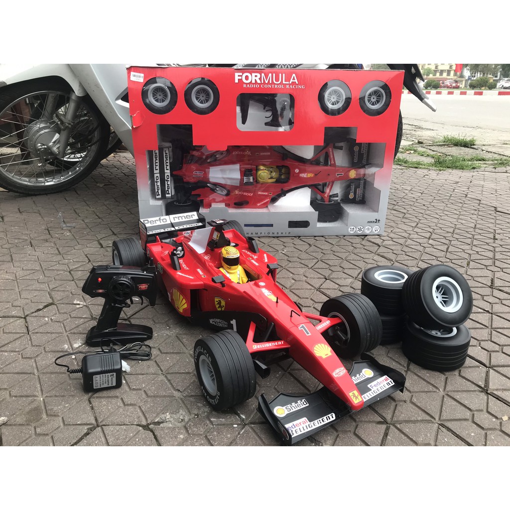 Đồ chơi ô tô xe đua điều khiển từ xa F1 tỉ lệ 1:6 siêu to dành cho bé