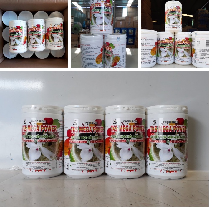 Trichoderna Và Pseudomonas 2 Trong 1: Chế Phẩm Trừ Nấm Bệnh HOA LAN - Lon 1Kg