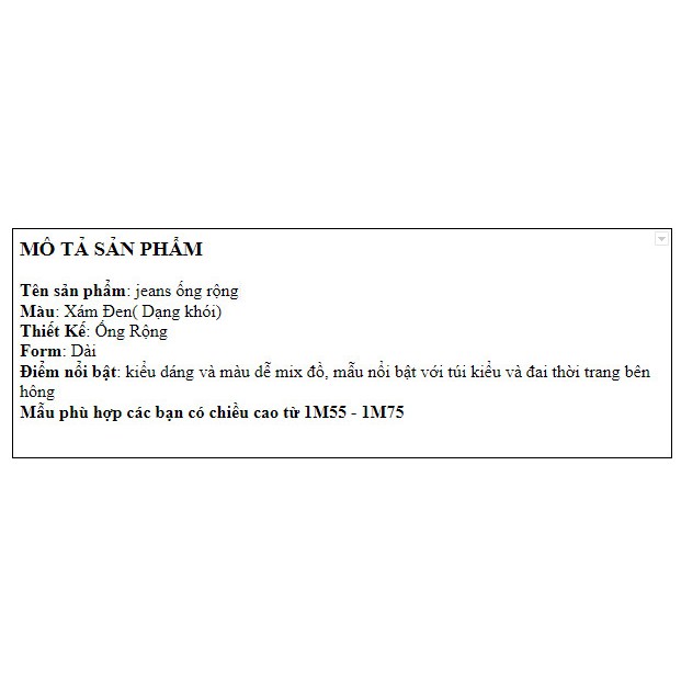 Quần jean nữ ống rộng lưng cao lưng cao dáng suông chất đẹp màu xám khói quần bò nữ cao cấp - GD05 | BigBuy360 - bigbuy360.vn