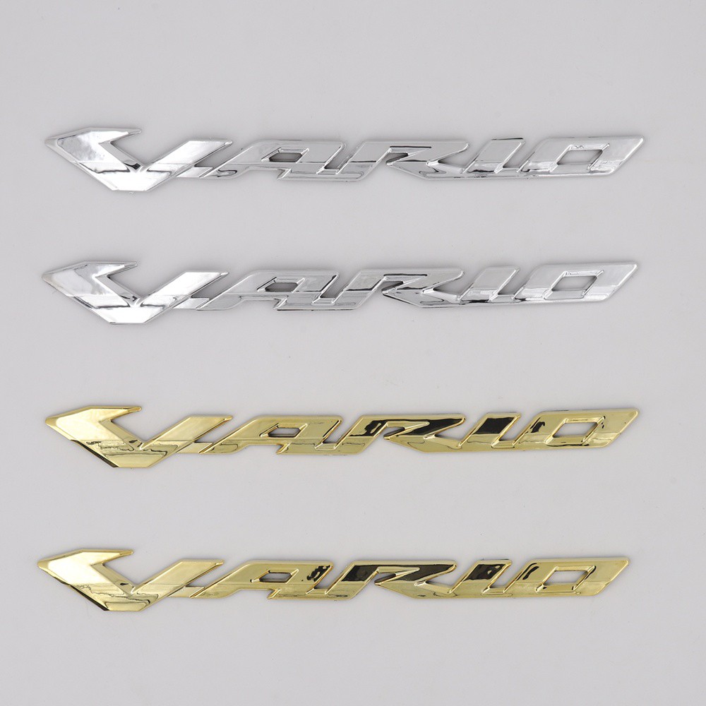Logo huy hiệu vàng 3D Honda Vario cho trái và phải trang trí