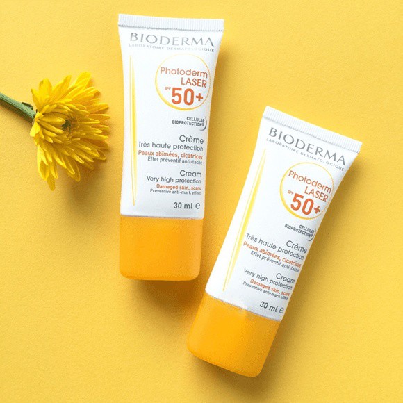 BIODERMA - KEM CHỐNG NẮNG NGĂN NGỪA SẮC TỐ- PHOTODERM  LASER SPF 50+  30ML