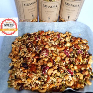 1kg ngũ cốc ăn kiêng Granola nhiều hạt