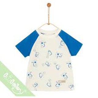 Áo Cộc Tay Raglan Bé Trai Lullaby