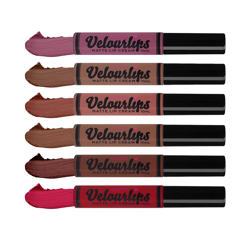 Son Kem Lì Lâu Trôi Mịn Môi - Australis Velourlips Matte Lip Cream