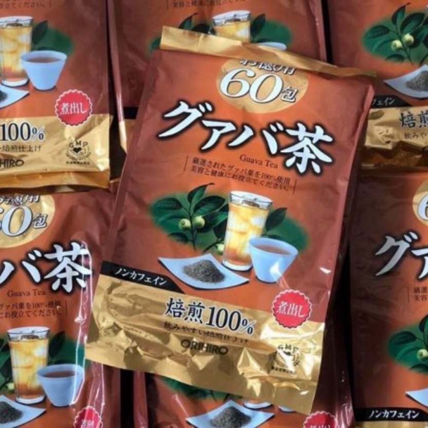 Trà Ổi Tiêu Mỡ Orihio Nhật Bản, Chiết Xuất Từ Trà Và Lá Ổi Non, Hỗ Trợ Giảm Cân, Giúp Ngủ Ngon, Thanh Lọc Cơ Thể 1 Hộp