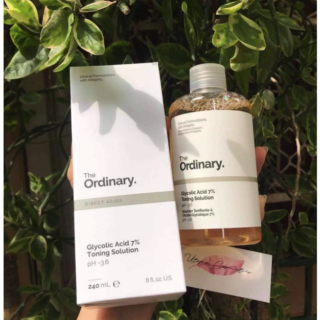 Nước hoa hồng TONING GLYCOLIC ACID 7% 240ml the ordinary