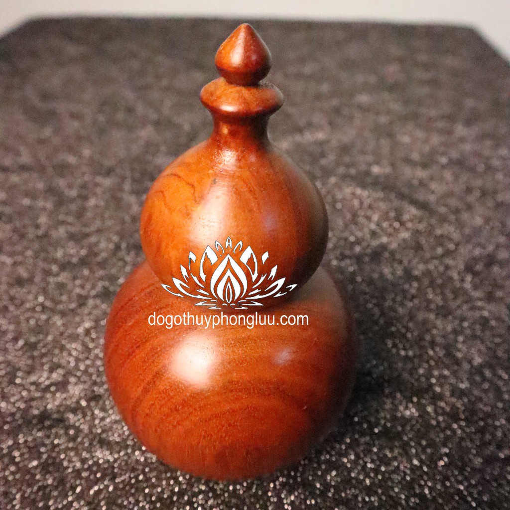 Hộp tăm bầu nguyên khối gỗ hương giá siêu rẻ