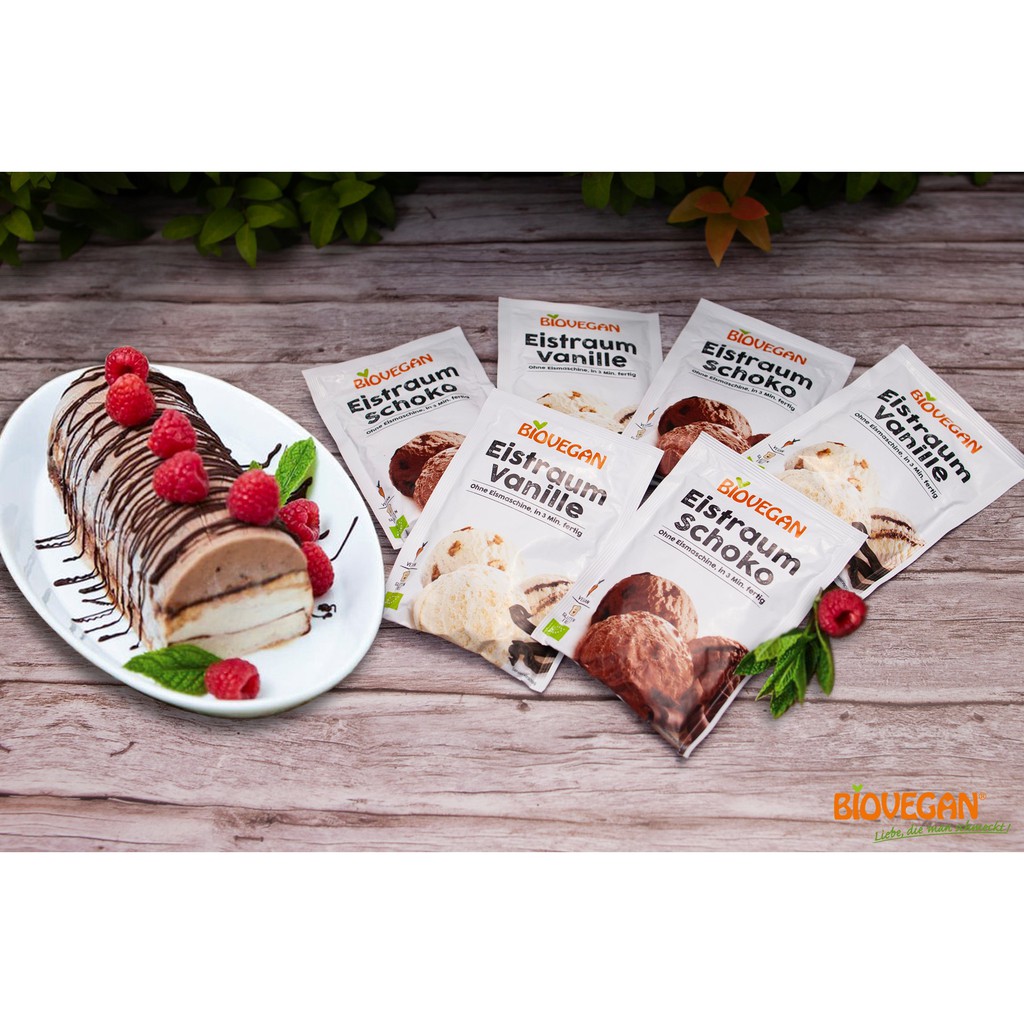 Bột Làm Kem Tươi Hữu Cơ Biovegan