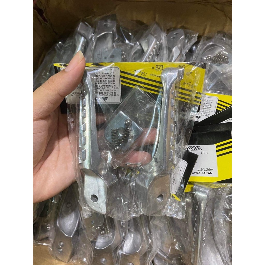 Gác chân Takegawa Wave, Sirius, Ex 150, Vario, Ex 135, Dream, Vision, Future, Ducati nhôm nguyên khối để chân sau xe máy