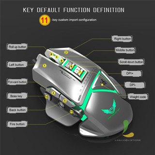 Chuột Chơi Game ZERODATE X400