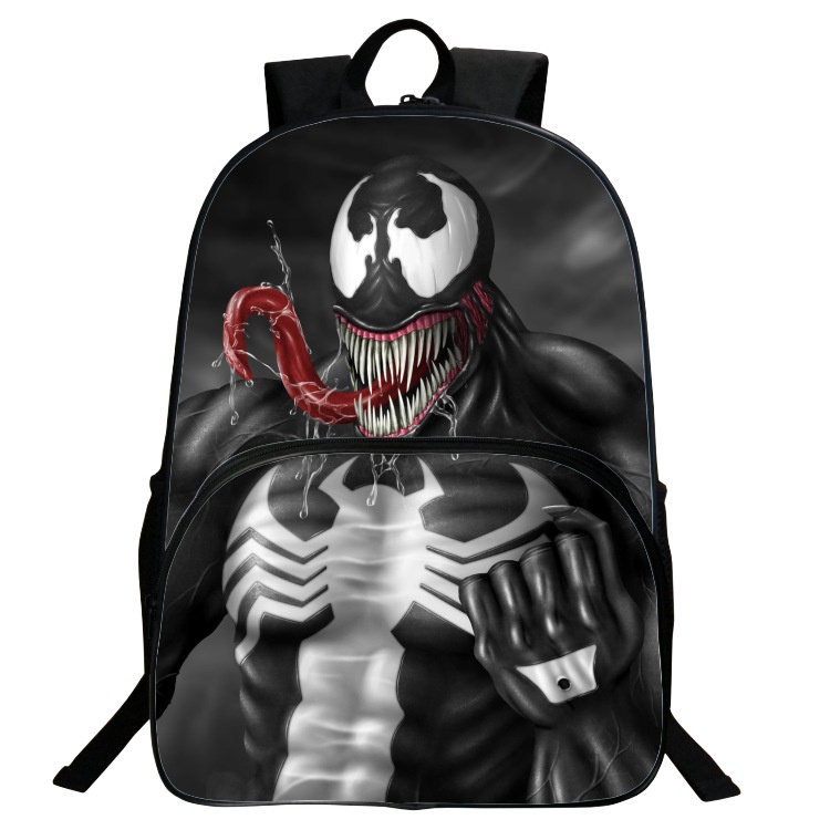 Ba lô đi học hình nhân vật Venom Marvel kích thước 30*16*40CM
