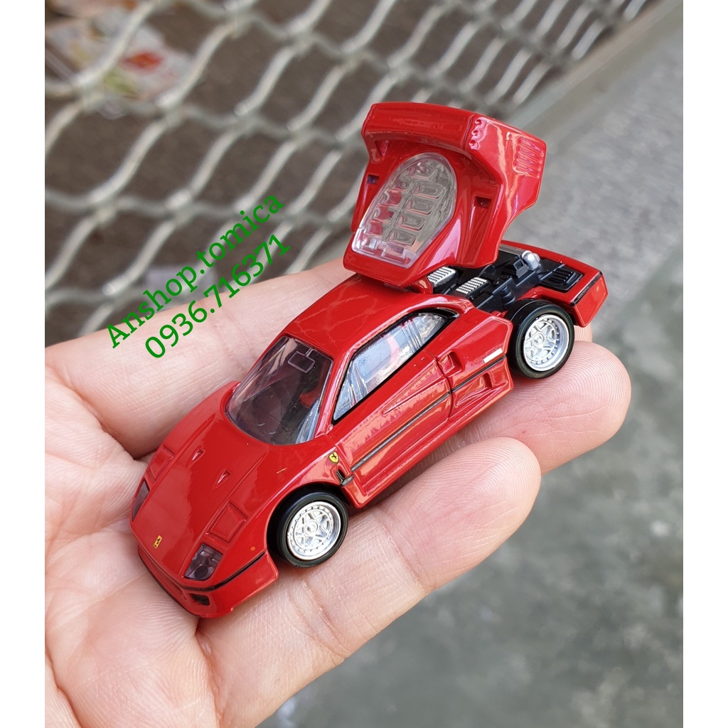 Mô hình xe Premium F e r r a r i F40 màu đỏ tomica Nhật Bản No31