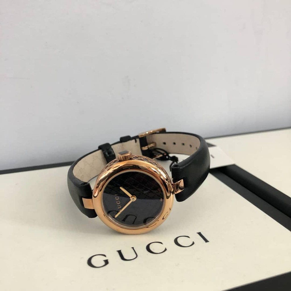 Đồng Hồ Nữ Gucci Diamantissima Black YA141501