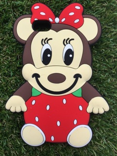 Ốp iphone 5 / 5s / se Minnie silicon dẻo