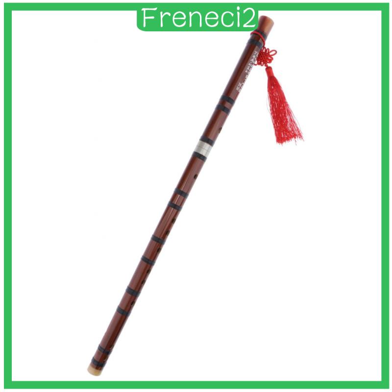 [FRENECI2]  Professional Handmade Chinese Bamboo Flute Dizi Woodwind Instrument