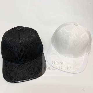 nón kết hiphop trơn hoa văn