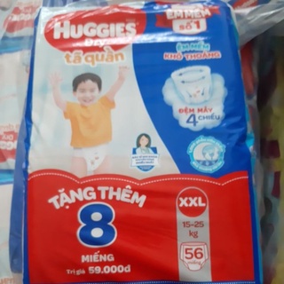 bỉm tã quần huggies M74 L68 XL62 XXL56