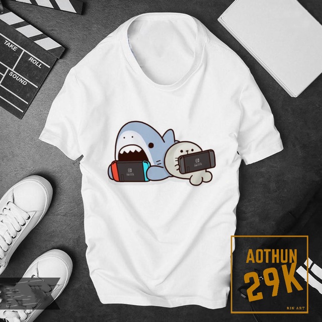 ALBUM 1029 - ÁO THUN UNISEX CÁ MẬP NHẬT BẢN SIÊU CƯNG