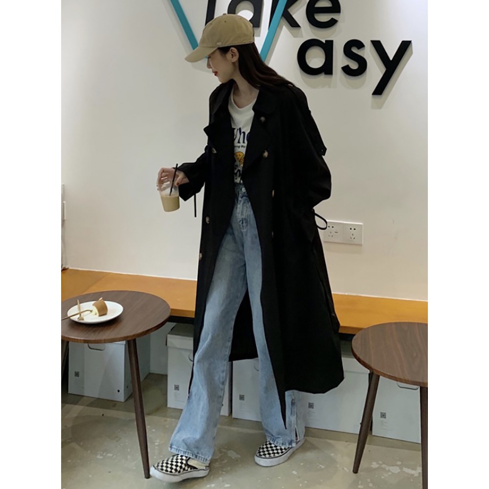 (A253) áo khoác măng tô Hàn dáng dài 3 màu (kèm video ảnh thật) | BigBuy360 - bigbuy360.vn