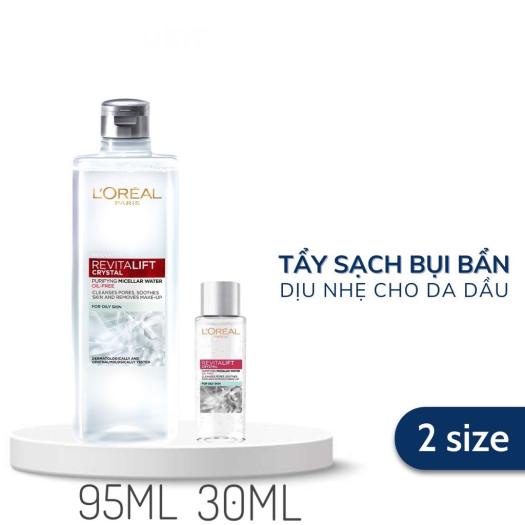 - Nước tẩy trang Loreal - L'Oreal Paris 3-in-1 Micellar Water 400ml