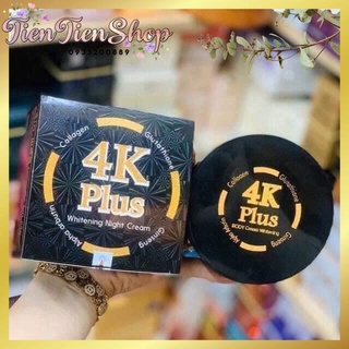 Kem Body Dưỡng Trắng 4K Plus Đỏ & Đen