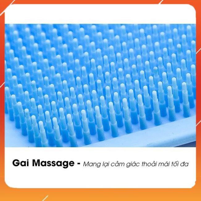 [ THANH LÝ ] Dây Đai Chà Lưng 2 Mặt Đa Năng Silicon Kỳ Cọ Massage Tẩy Da Chết Khi Tắm