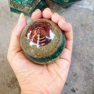 [HCM] Tinh cầu lớn orgonite x2 (Sphere/ Ball) thiền, matxa...