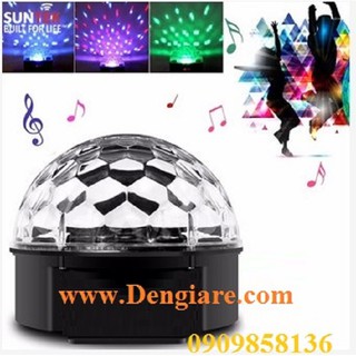 ĐÈN QUẢ CẦU LED RGB đẹp lung linh CAU LED KARAOKE