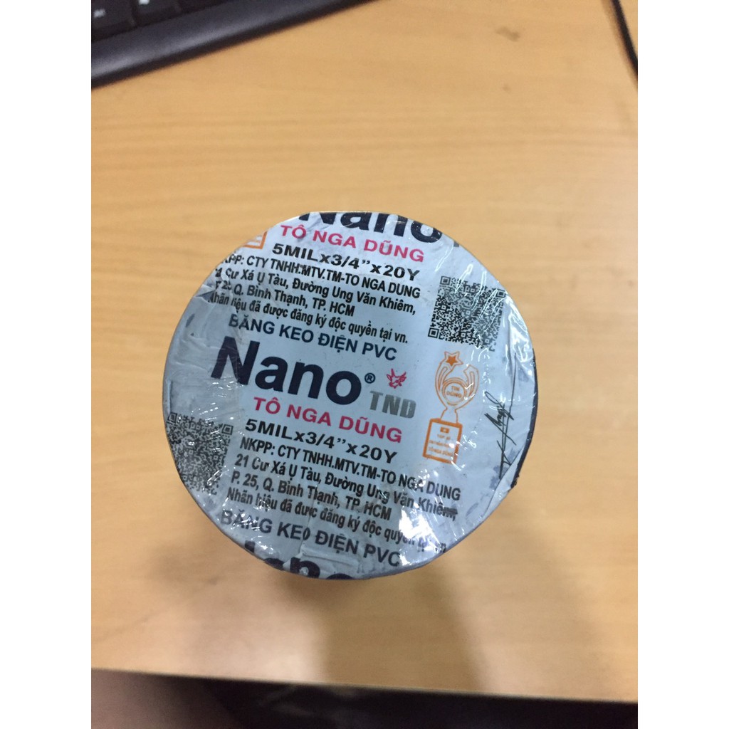 Băng keo điện nano Tô Nga Dũng 20Y