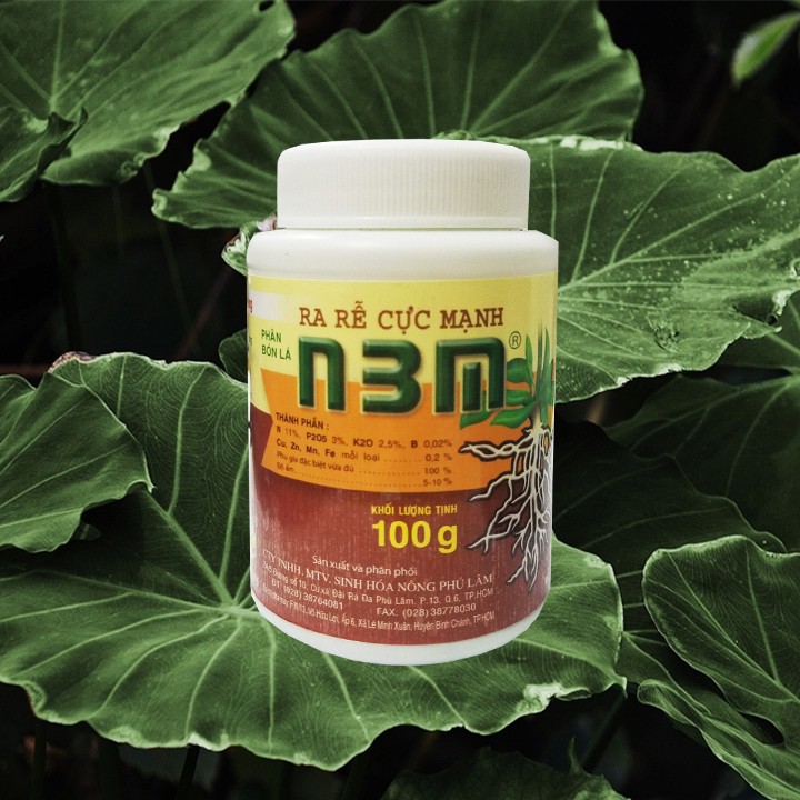 Phân bón N3M ra rễ cực mạnh hũ 100g