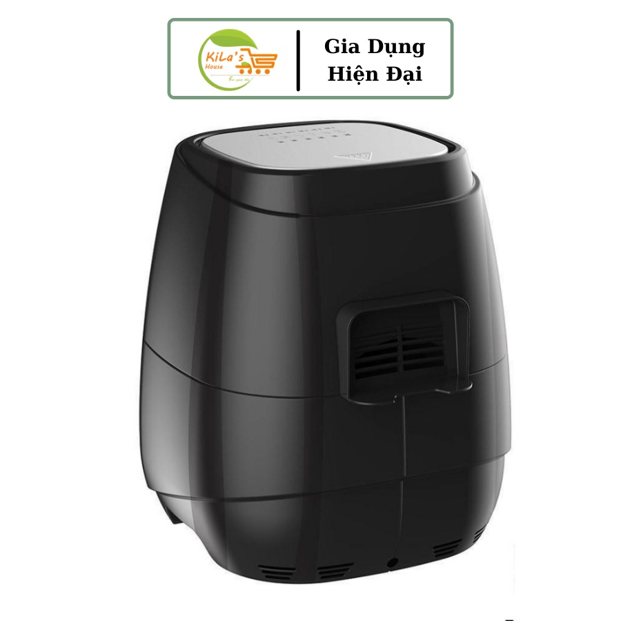 Nồi Chiên Không Dầu, Máy Chiên Không Dầu SUNHOUSE SHD4025 Đen 3L- Tách Béo, Chiên Nướng Dễ Dàng, Bảo Vệ Sức Khoẻ