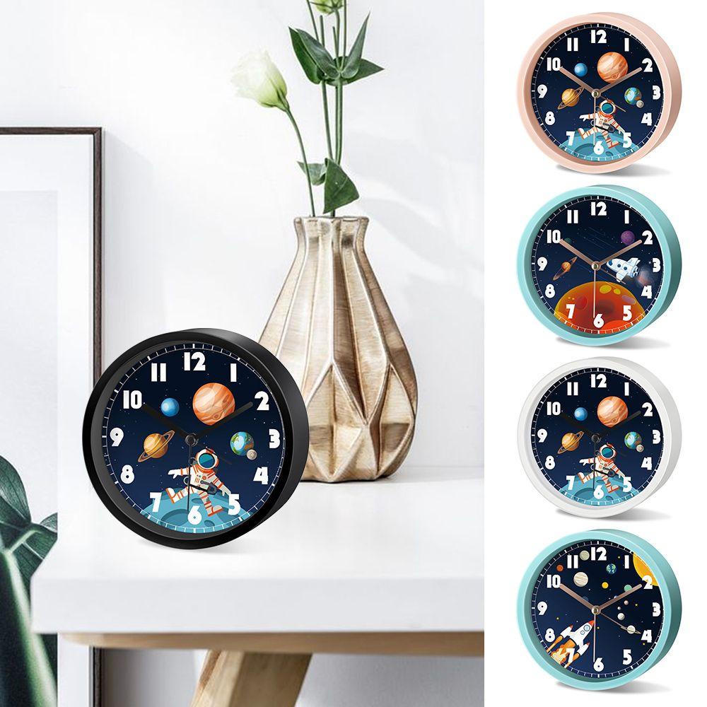 Đồng Hồ Báo Thức Hình Phi Hành Gia Hoạt Hình Chạy Bằng Pin Dành Cho Trẻ Em|Phụ Kiện Trang Trí Nội Thất Xinh Xắn Chất Lượng