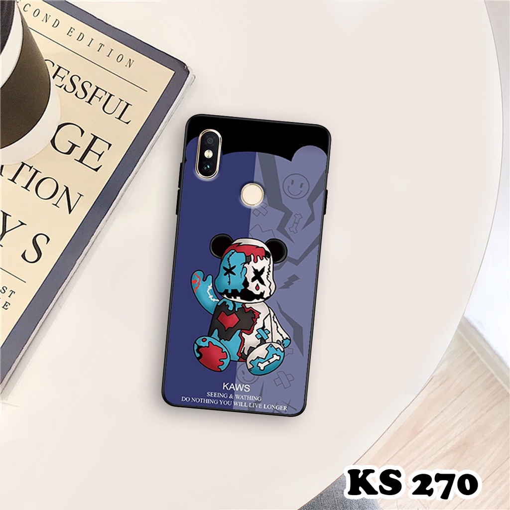 Ốp lưng Xiaomi Redmi Note 7 - Xiaomi Redmi Note 7 Pro - Ốp in hình Gấu B.Ř.i.c.k - Lưng nhám viền TPU cap cấp