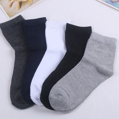 Combo 30 đôi tất trơn cổ cao FREESHIP  Vớ nam nữ chuẩn xuất Nhật