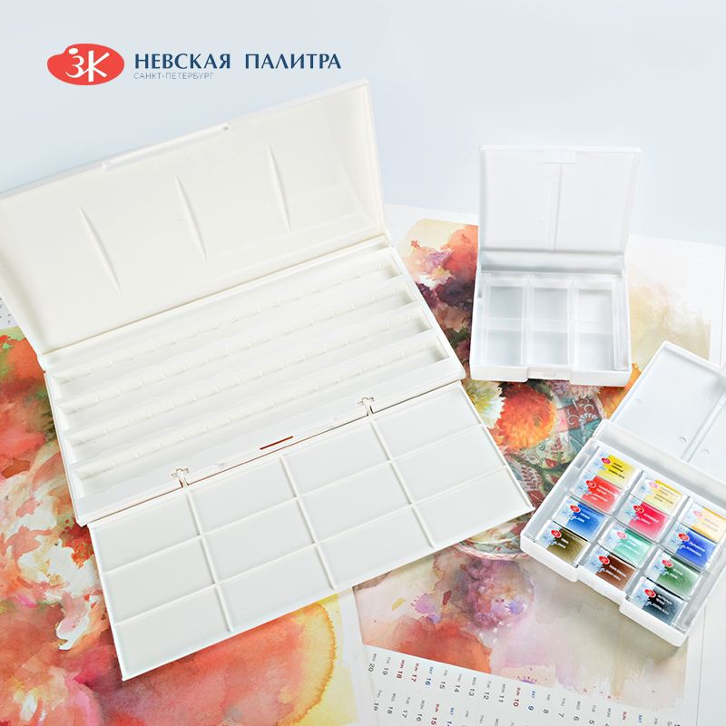 |ORDER| PALETTE WHITE NIGHT 12 / 24 /36 - BẢNG ĐỰNG MÀU VẼ