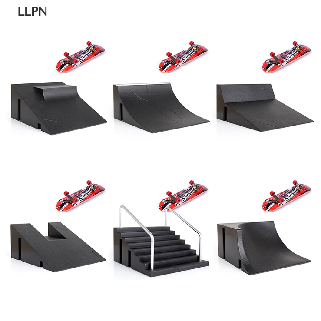 Ván Trượt Ngón Tay Kèm Bộ Phận Ramp Mini Cho Bé