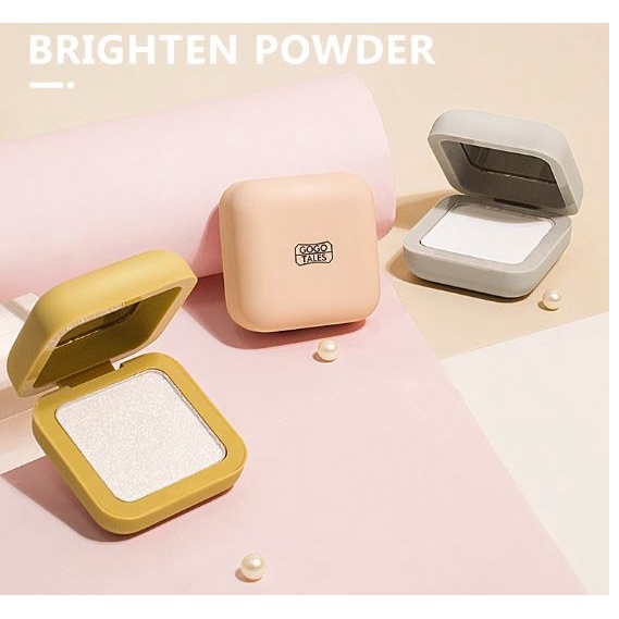 Gogo Tales - Highlight phấn bắt sáng Crafted Elegance Brighten Powder nội địa Trung