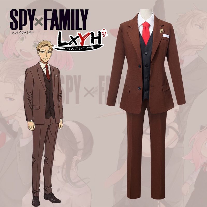 Trang phục hóa trang nhân vật Loid Forger trong phim hoạt hình SPY × FAMILY