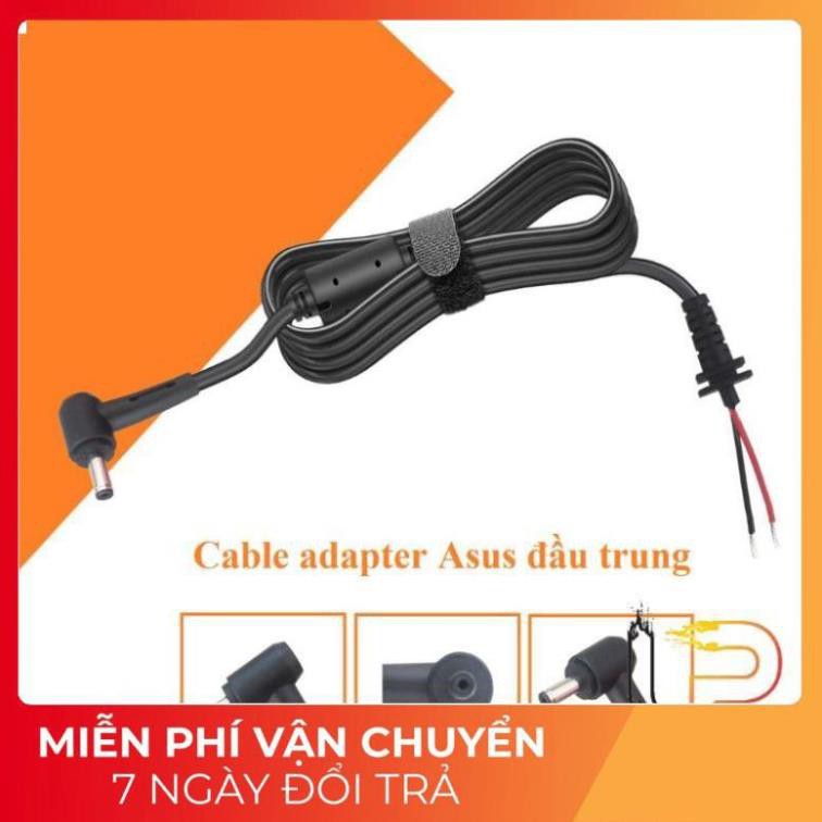 [BH 6 THÁNG] Cáp nguồn Adapter Asus (Đầu trung) chân Jack 4.0MM*1.35MM