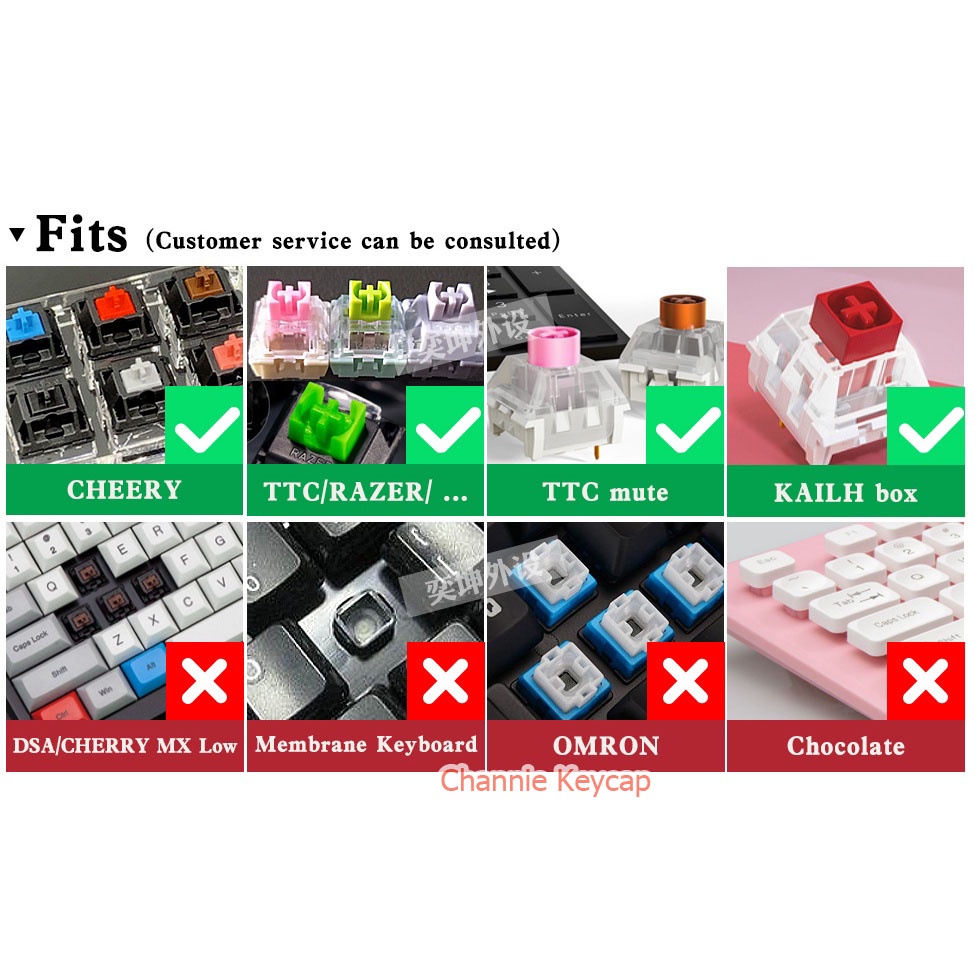 Keycap anime hoạt hình dễ thương R4 PBT