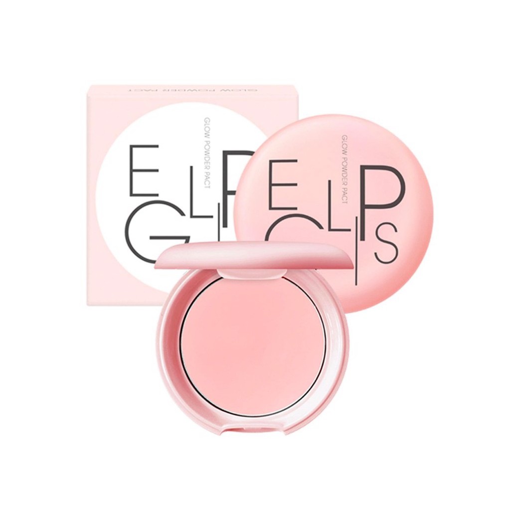 Eglips - Phấn Phủ Pink Hồng Da Kiềm Dầu Eglips Glow Powder Pact 8g