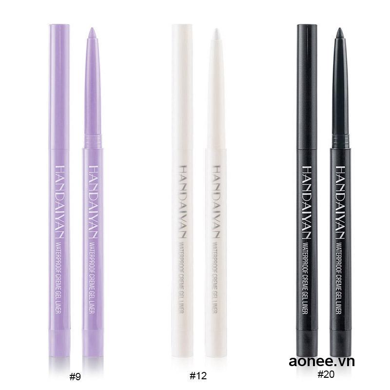 ✨✨Bút Kẻ Mắt Dạng Gel HANDAIYAN Creme Gel Liner Nhiều Màu Không Thấm Nước Lâu Trôi