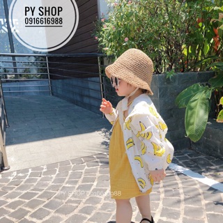 Áo chống nắng chuối + dưa hấu 80
