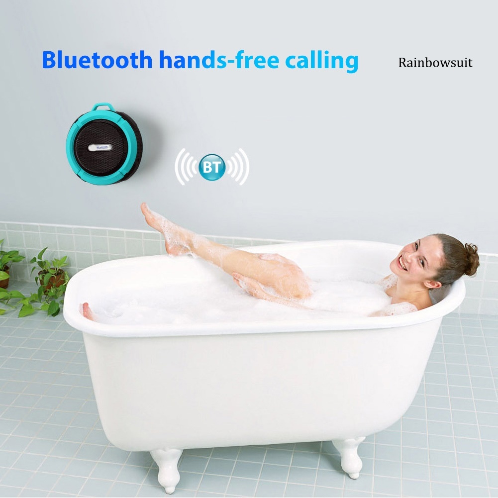 Loa Bluetooth RB C6 Chống Nước Âm Thanh Stereo Sống Động Chất Lượng Cao